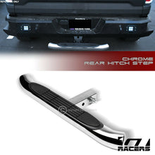 2" Chrome Trailer Tow Mount Tube Receiver Rear Hitch Step Bar Bumper Guard G16