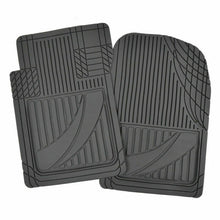 4pc Rubber Car Floor Mats Universal Waterproof Flexible DIY Trim All Weather Set