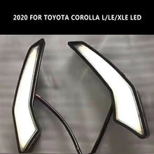 2pcs For Toyota Corolla 2020 L/LE/XLE LED Front Fog Light DRL Running Light