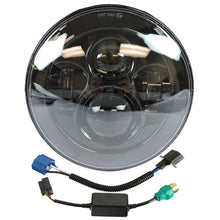 7" LED Projector Headlight for Harley Street Glide FLHX FLD Black