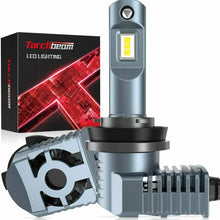 Pair Torchbeam H11 H8 H9 Led Headlight Bulbs T3 Series Hi/Lo Beam Foglight 6000K