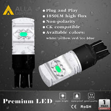 LED 7443 Ice-Blue Front Turn Signal Bulbs for Honda Civic, Light Blub,Sky Blue