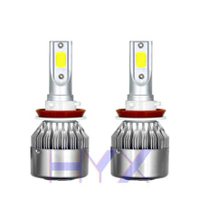 2x H11 H9 H8 LED Headlight Bulb Kit Low Beam Fog Light 60W 6000K 7600LM