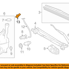 TOYOTA OEM 12-17 Camry-Winshield Hood Nozzle 8538133080