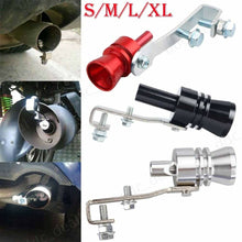 Car Turbo Sound Whistle Muffler Exhaust Pipe Auto Blow off Valve Simulator SMLXL