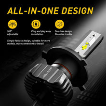 AUXITO LED 9003 H4 Headlight Kit High/Low Beam Bulbs 100W 6000K White 18000LM US