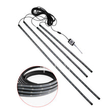 4x APP Control RGB Car LED Strip Tube Underbody Neon Light For Chevrolet