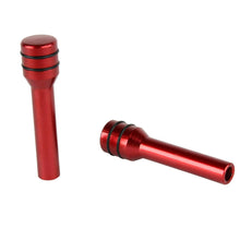 2x Alloy Car Interior Door Locking Lock Knob Pull Pins Caps Cover Accessories