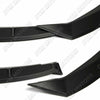 For 2019-2020 Toyota Corolla Unpainted Black Front Bumper Body Spoiler Lip 3PCS