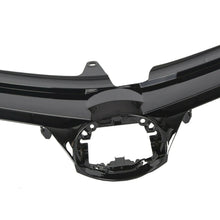 For 2017-2019 Corolla LE XLE Style Front Bumper Upper Hood Grille Black