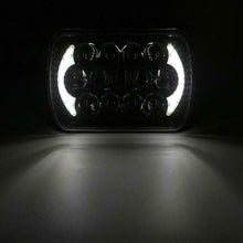 7x6 5X7 120W LED Headlight Halo DRL For 86-95 Jeep Wrangler YJ Cherokee XJ Chevy