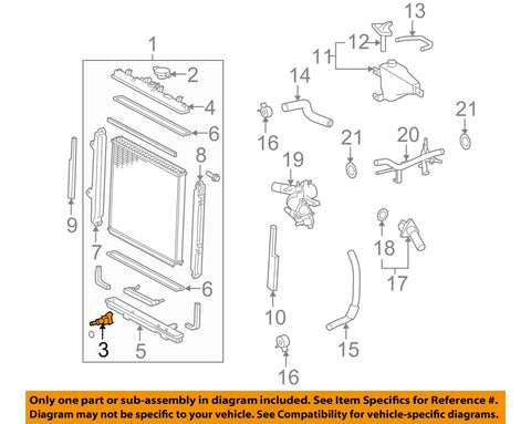 TOYOTA OEM Radiator-Petcock Drain Plug 1641721280