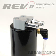 Rev9(AC-009-BLACK) Universal Aluminum Oil Catch Can wth Hose Kit, 750ML for T...