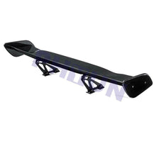 54'' INCH Car Trunk Spoiler GT-Style Wing Glossy ABS Carbon Fiber Look US Stock