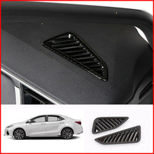 For Toyota Corolla 2019-2020 Carbon Fiber dashboard L&R air outlet vent trim