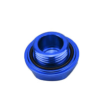 1PCS TRD Racing Blue Engine Oil Filler Cap Oil Tank Cover Aluminium For TOYOTA