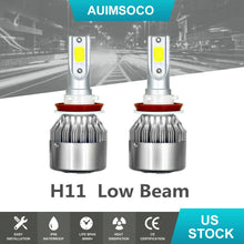For Toyota Camry 2007-2014 H11 LED Headlight Bulb Low Beam 6000K Super Bright