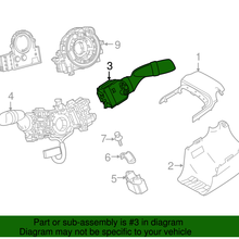 Genuine Toyota Wiper Switch 84652-06400