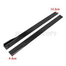 78.7'' Side Skirts Rocker Panel Bottom Line Black For Toyota Corolla 2015-2021