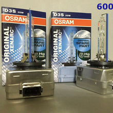 2PCS NEW OEM OSRAM XENARC D3S 66340 6000K 35W HID XENON LIGHT BULBS SET