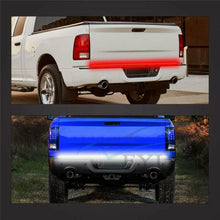 60" Triple Row 450LED 3 Colors Tailgate Flowing Turn Signal Brake Reverse Light