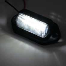 License Plate Light 12V-24V 6LED Auto Truck Lorry Van Universal Car Accessories