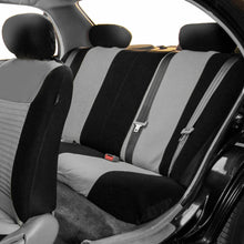 Seat Covers Premium Fabrics Universal Gray Black For Auto Car SUV Van Full Set