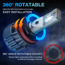 Bright LED Headlight Bulbs Kit H11 LED Low Beam Car HID Xezon Light Replacement