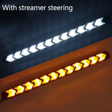 2x Car Flexible Daytime Lamp LED Flowing Light Waterproof Strip DRL Turn Signal