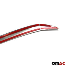 Front Hood Spear Strip Styling Trim S. Steel For Nissan Rogue Sport 2017-2020