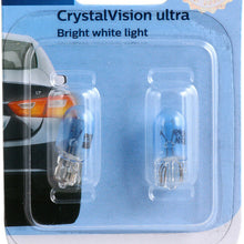 License Light Bulb-Crystalvision - Twin Blister Pack Philips 168CVB2