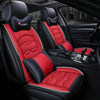 12pcs Universal 5-Seat Car Cover Cushion Full Set Luxury PU Leather Protector US