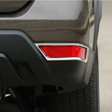 Chrome Rear Fog Lamp Lights Frame Cover Trim For Nissan X-Trail Rogue 2017- 2020