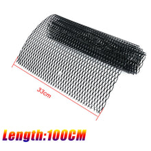 40x13" Black Aluminum Car Vehicle Body Grille Net Mesh Grill Section Accessories