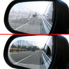 2Pcs Oval Car Anti Fog Rainproof Rearview Mirror Protective Film Car Accessories