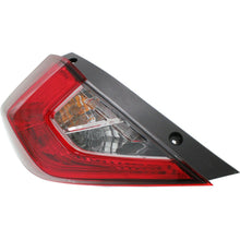 Tail Light Lamp Rear LH Driver Side for Honda Civic 4 Door Sedan Brand New