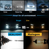 SEALIGHT H11 H8 H16 LED Fog Light Bulbs 6000K Bright White Foglight LED Bulbs