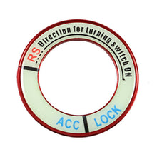 Nightglow Car Interior Ignition Engine Start Stop Push Button Decal Sticker 31mm