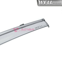 Wellvisors Rain Guard Deflectors Visors For Toyota Corolla 2020-Up Black Trim