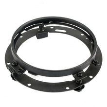 Black 7" LED Headlight Mounting Bracket Ring For Jeep Wrangler JK TJ