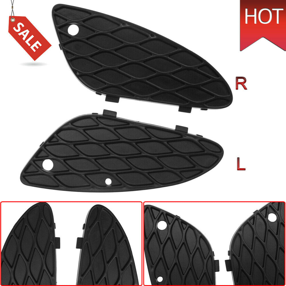 1Pair Front Bumper Lower Cover Grille Left Right Fits Mercedes W211 E-class E320