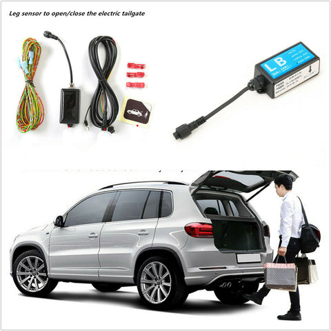 1pc Foot Sensor Controlled Opening And Closing Kits Fit For Car Powered Tailgate