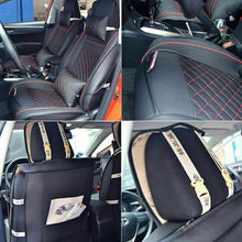 Universal Car Seat Cover Cushion Front & Rear Full Surround Protectors 11pcs Set