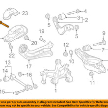 TOYOTA OEM 16-18 Prius Rear Suspension-Trailing Arm Upper Bolt 90105A0365