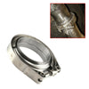 2.5'' SS 304 Stainless Steel V-Band Clamp M/F 2.5'' v band Exhaust Downpipe