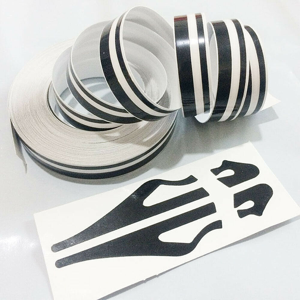 Striping Pin Stripe Steamline Double Line Tape 12mm Car Body Vinyl Decal Sticker