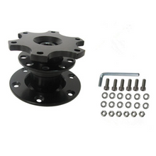 1Pcs Black Quick Release Hub Racing Adapter Snap Kit For Car SUV Steering Wheel