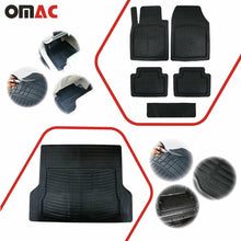 Waterproof Rubber 3D Floor Mats & Cargo Liner Set For Nissan Rogue 2020-2021