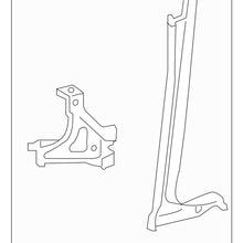 TOYOTA OEM 17-18 Corolla Radiator Support-Center Latch Support 5320802200