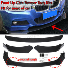 Front Bumper Lip Body Kit Spoiler For BMW Hyundai Chevrolet Ford Infiniti 2020+